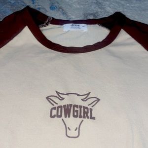 Cowgirl baby tee